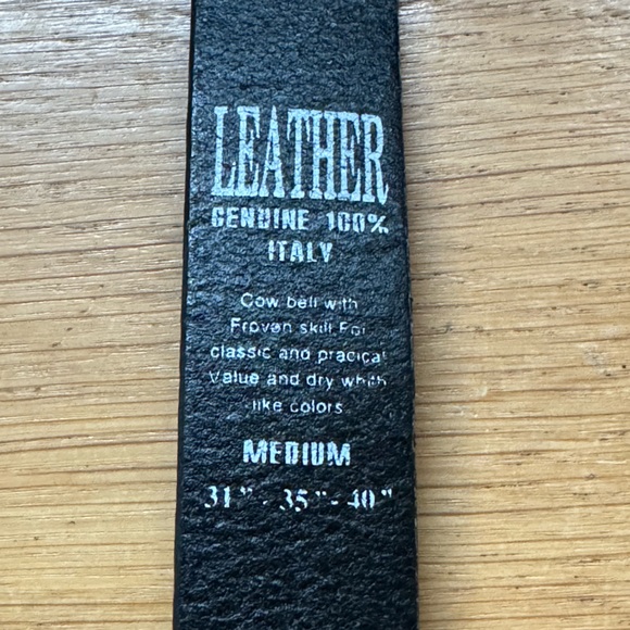 Versace Jeans Leather Belt - Picture 3 of 3